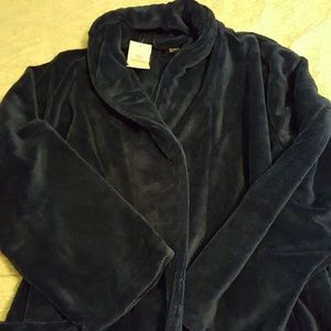 Regency New York Coral Fleece Robe NEW Sz S/M,